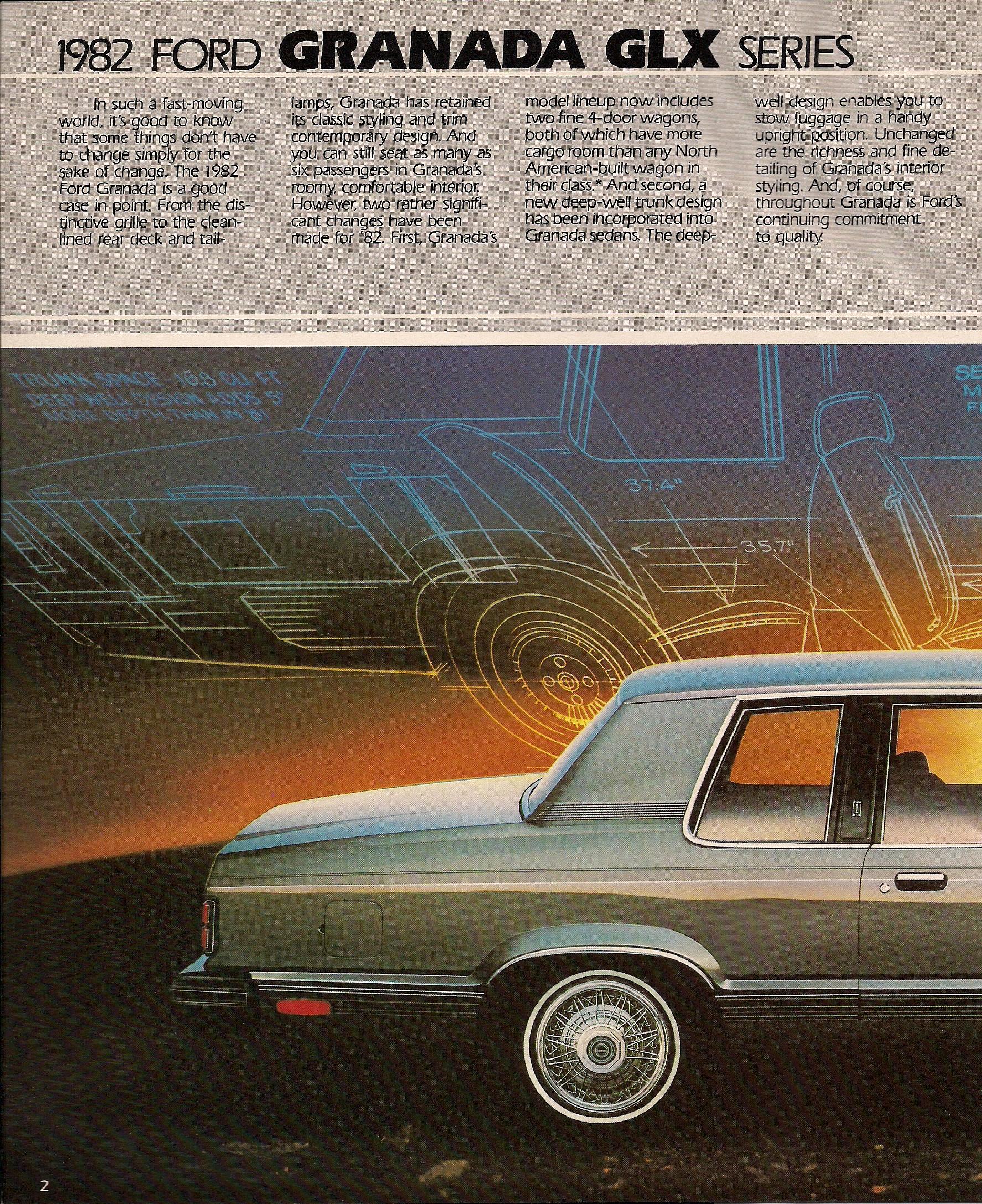 1982 Ford Granada Brochure Page 10
